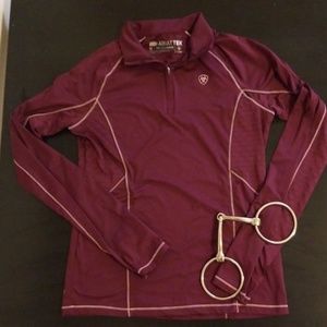 Ariat ariattek equestrian 1/4 zip